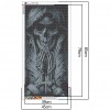 Skeleton Pray - Full Round Diamond Painting(85*45cm)