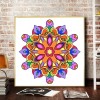 Mandala Flower- Full Round Diamond Painting