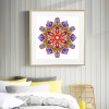 Mandala Flower- Full Round Diamond Painting