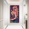 Mask Beauty- Full Round Diamond Painting