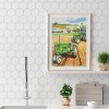 Green Tractors-Full Round Diamond Painting