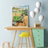 Green Tractors-Full Round Diamond Painting