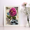 Flower Stamp - Full Round Diamond Painting