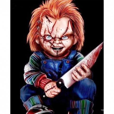 Chucky Doll - Full Round Diamond Painting