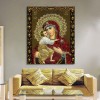 Religious - Partial Round Diamond Painting(26*30CM)