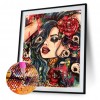 Gothic Maiden- Full Round Diamond Painting