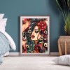 Gothic Maiden- Full Round Diamond Painting