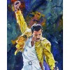 Freddie Mercury-  Full Round Diamond Painting