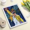 Freddie Mercury-  Full Round Diamond Painting