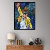 Freddie Mercury-  Full Round Diamond Painting