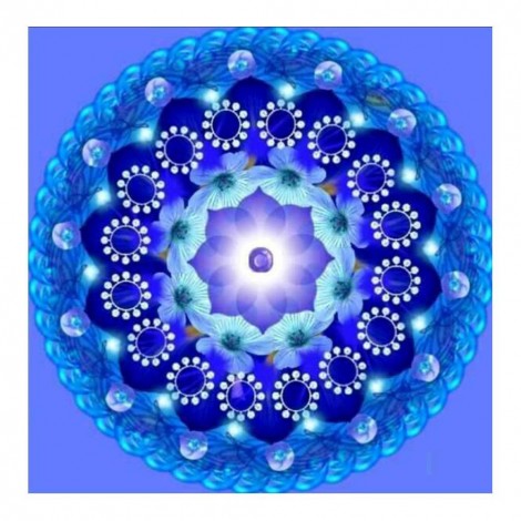 Mandala - Full Round Diamond Painting