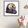 Motorcycle Eagle - Full Round Diamond Painting