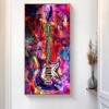 Guitar - Full Round Diamond Painting(85*45cm)