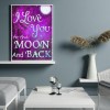 Purple Love - Full Round Diamond Painting