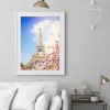 Spring Eiffel Tower- Full Round Diamond Painting