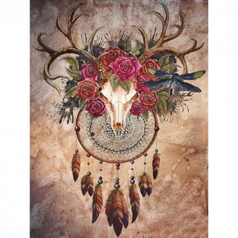 Dreamcatcher - Full Round Diamond Painting