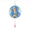 Virgin Mary Mural Pink Tassel Special Shape DIY Diamond Painting Home Decor