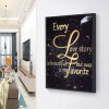 Home Letter- Full Round Diamond Painting