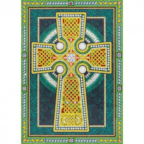 Cross - Crystal Rhinestone Diamond Painting