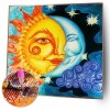 Sun Moon - Full Square Diamond Painting(45x45cm)