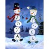 Snowman - Full Round Diamond Painting