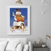 Smile Snowman - Full Round Diamond Painting