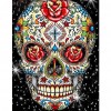 Skull- Full Round Diamond Painting