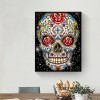 Skull- Full Round Diamond Painting