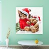 Christmas Cat Bear-Full Round Diamond Painting