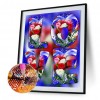 Valentine Day Rose Love-  Full Round Diamond Painting