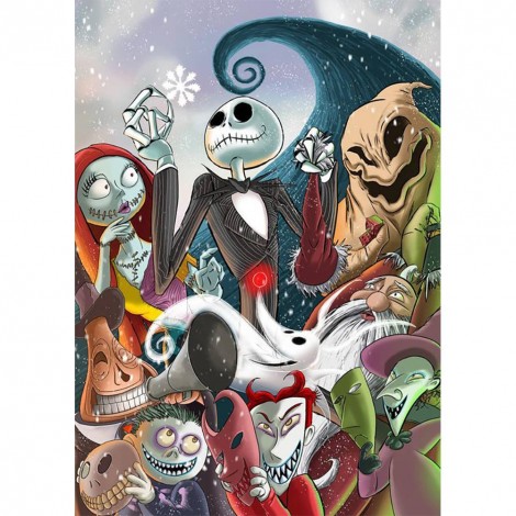 Jack Skellington - Full Round Diamond Painting