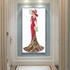 Dress Lady- Full Round Diamond Painting