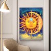 Moon Sun - Full Round Diamond Painting