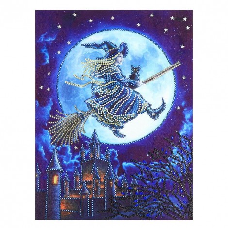 Witch - Crystal Rhinestone Diamond Painting