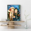 Girls  - Full Round Diamond Painting