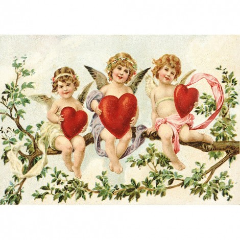 Cupid- Full Round Diamond Painting