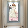 Dress Lady- Full Round Diamond Painting