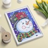 Snowman - Crystal Rhinestone Diamond Painting