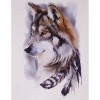 Wolf - Full Round Diamond Painting