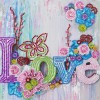 Love - Crystal Rhinestone Diamond Painting