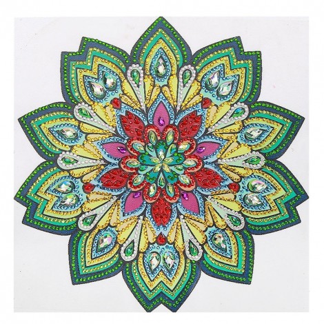 Mandala - Crystal Rhinestone Diamond Painting(30*30CM)