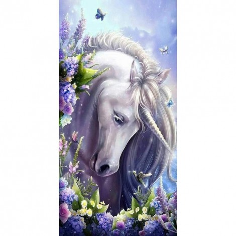 Unicorn - Crystal Rhinestone Diamond Painting(40x50cm)