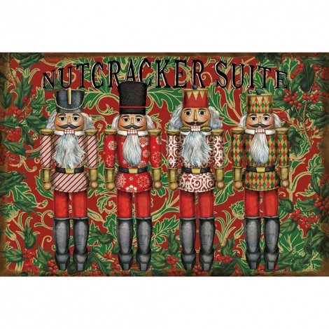 Nutcracker- Full Round Diamond Painting