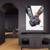 Graffiti Hands- Full Round Diamond Painting