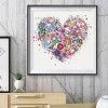 Heart - Crystal Rhinestone Diamond Painting