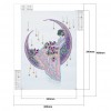 Girl Moon - Crystal Rhinestone Diamond Painting