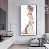 Dress Lady- Full Round Diamond Painting