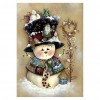 Snowman - Full Round Diamond Painting