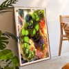 Hulk- Full Round Diamond Painting