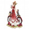 Dress Lady Bike - Full Round Diamond Painting